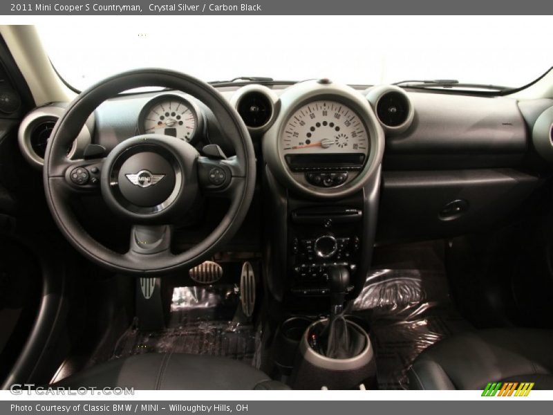 Crystal Silver / Carbon Black 2011 Mini Cooper S Countryman