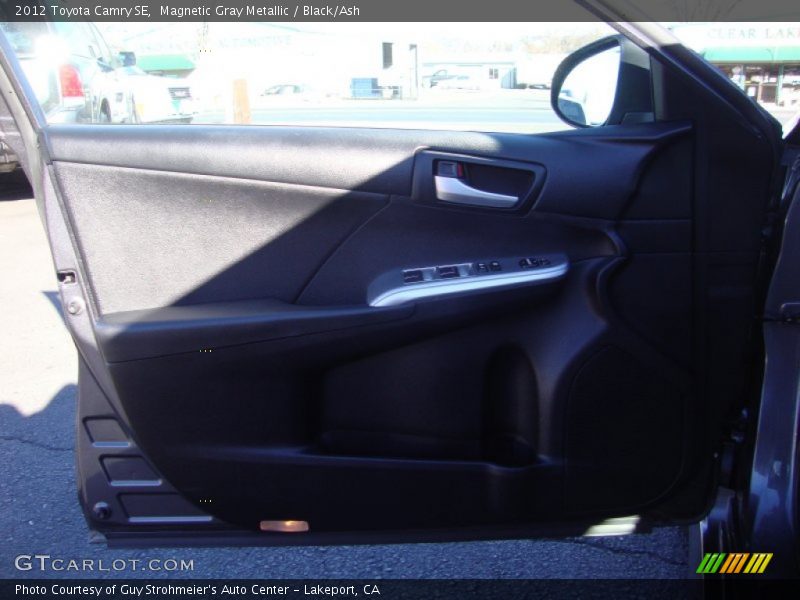 Magnetic Gray Metallic / Black/Ash 2012 Toyota Camry SE