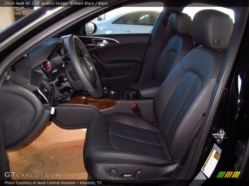 Brilliant Black / Black 2014 Audi A6 3.0T quattro Sedan
