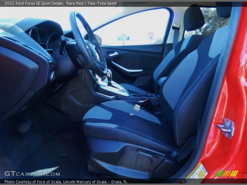 Race Red / Two-Tone Sport 2012 Ford Focus SE Sport Sedan