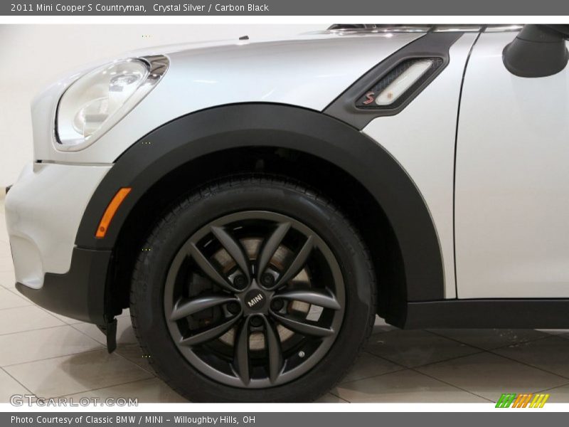 Crystal Silver / Carbon Black 2011 Mini Cooper S Countryman