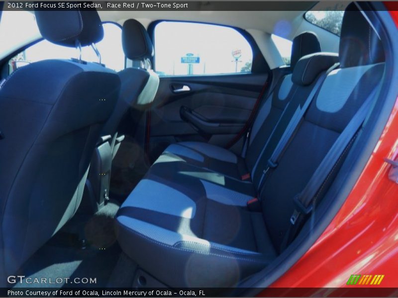 Race Red / Two-Tone Sport 2012 Ford Focus SE Sport Sedan