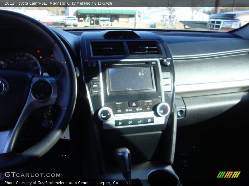 Magnetic Gray Metallic / Black/Ash 2012 Toyota Camry SE
