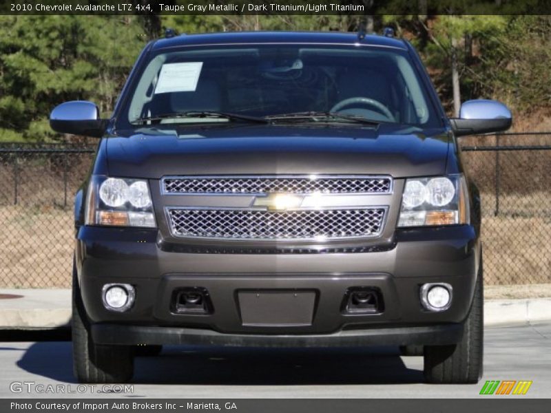 Taupe Gray Metallic / Dark Titanium/Light Titanium 2010 Chevrolet Avalanche LTZ 4x4