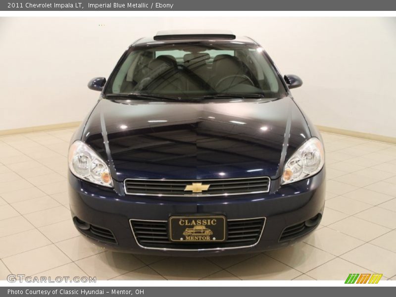 Imperial Blue Metallic / Ebony 2011 Chevrolet Impala LT