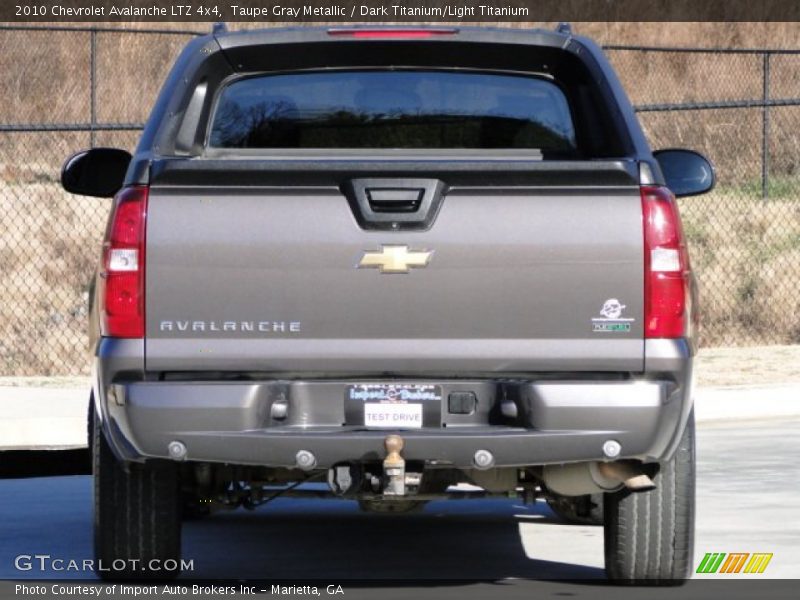 Taupe Gray Metallic / Dark Titanium/Light Titanium 2010 Chevrolet Avalanche LTZ 4x4