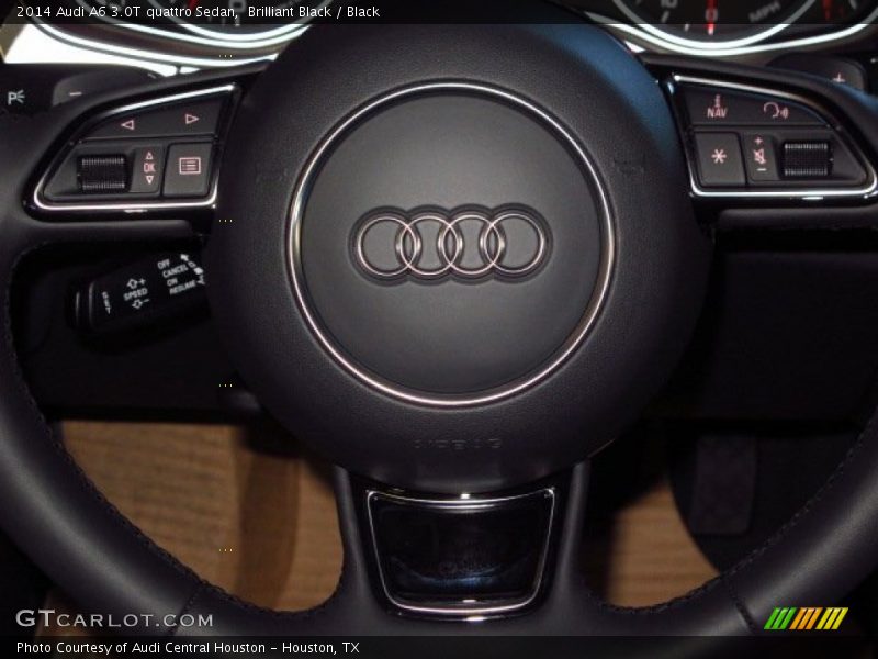 Brilliant Black / Black 2014 Audi A6 3.0T quattro Sedan
