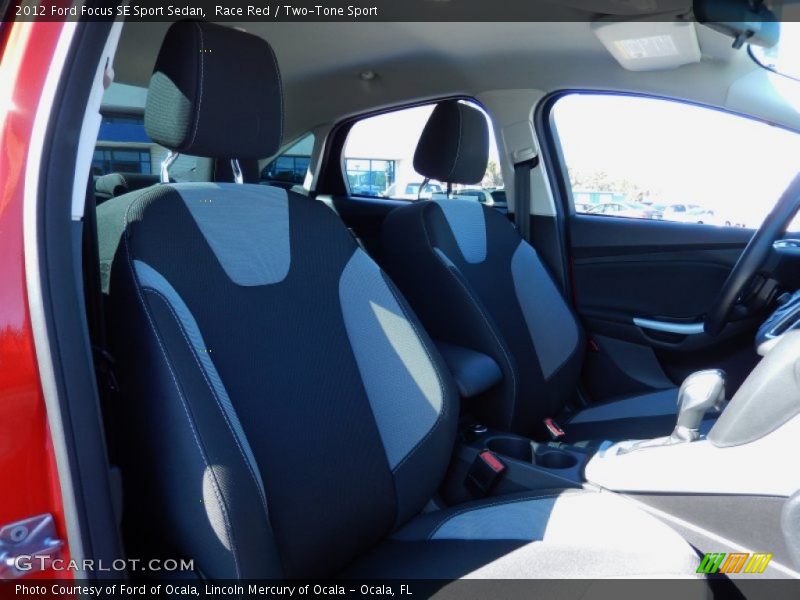 Race Red / Two-Tone Sport 2012 Ford Focus SE Sport Sedan