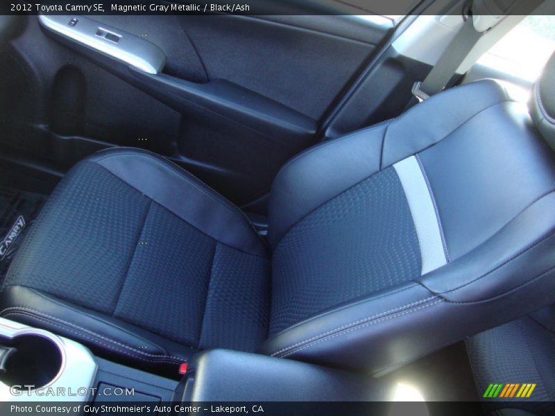 Magnetic Gray Metallic / Black/Ash 2012 Toyota Camry SE