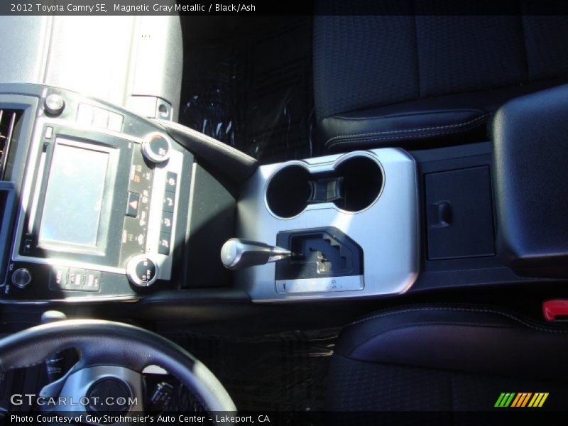 Magnetic Gray Metallic / Black/Ash 2012 Toyota Camry SE