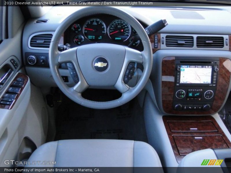 Taupe Gray Metallic / Dark Titanium/Light Titanium 2010 Chevrolet Avalanche LTZ 4x4