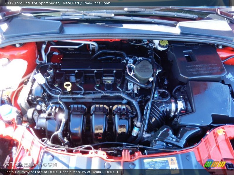 Race Red / Two-Tone Sport 2012 Ford Focus SE Sport Sedan