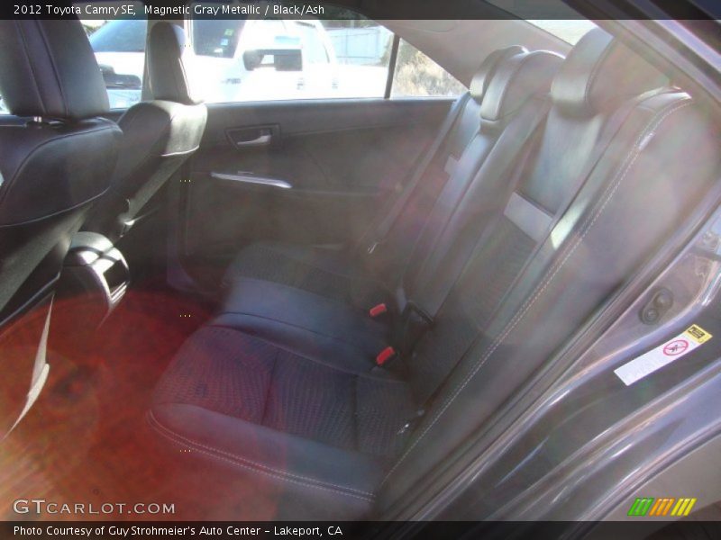 Magnetic Gray Metallic / Black/Ash 2012 Toyota Camry SE