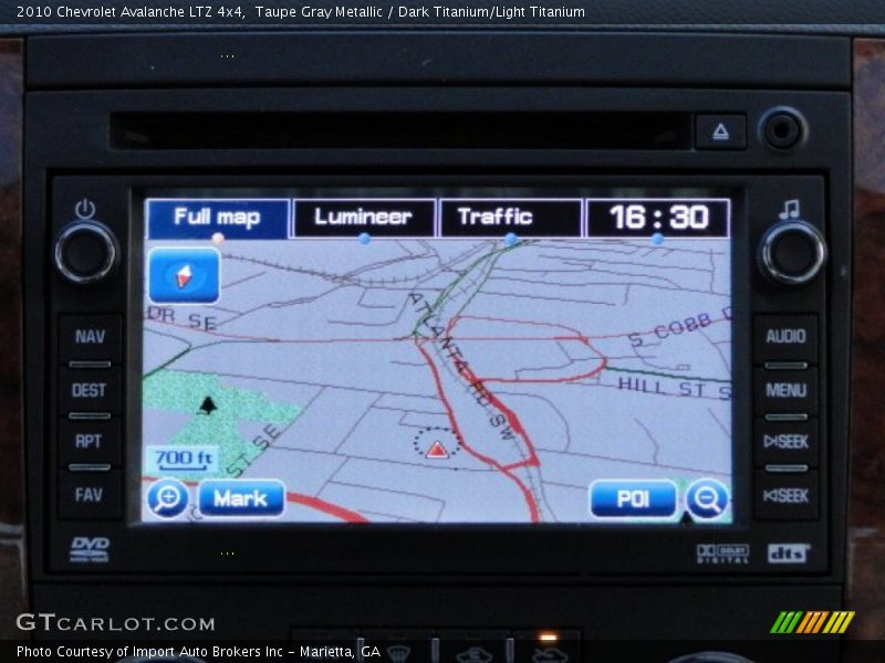 Taupe Gray Metallic / Dark Titanium/Light Titanium 2010 Chevrolet Avalanche LTZ 4x4