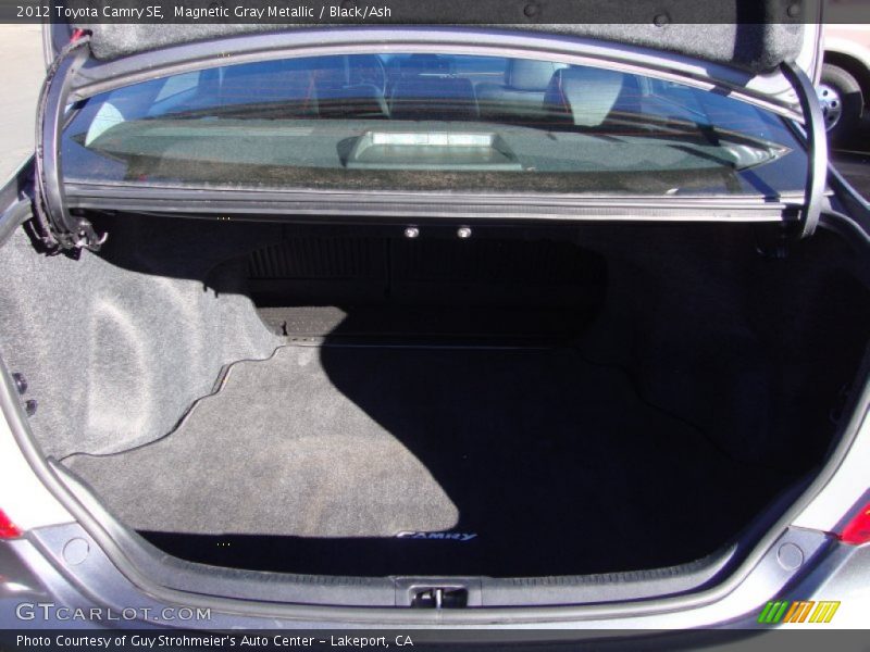 Magnetic Gray Metallic / Black/Ash 2012 Toyota Camry SE