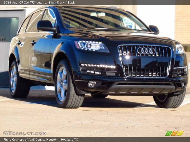 Night Black / Black 2014 Audi Q7 3.0 TFSI quattro