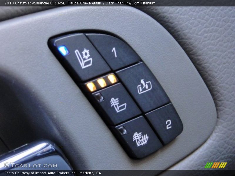 Taupe Gray Metallic / Dark Titanium/Light Titanium 2010 Chevrolet Avalanche LTZ 4x4