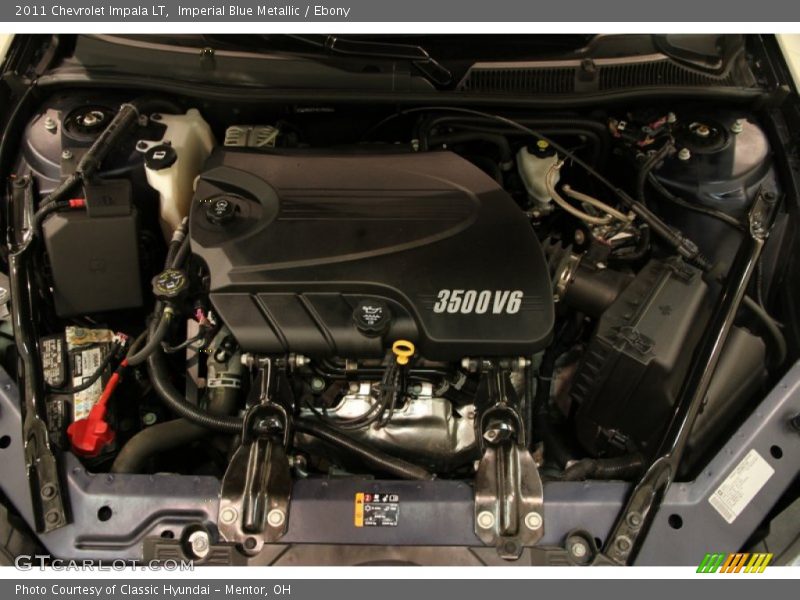 Imperial Blue Metallic / Ebony 2011 Chevrolet Impala LT