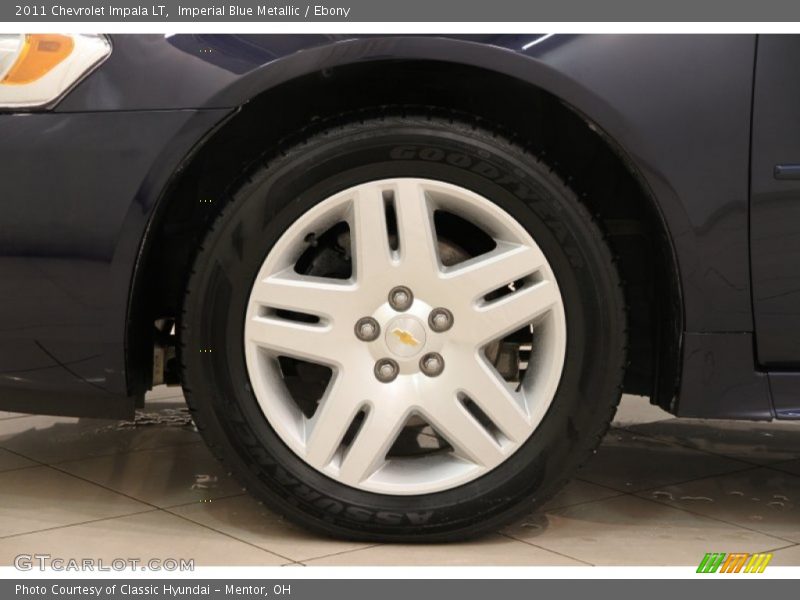 Imperial Blue Metallic / Ebony 2011 Chevrolet Impala LT