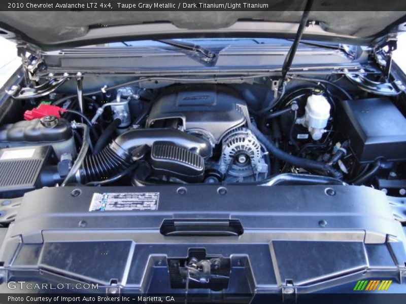 Taupe Gray Metallic / Dark Titanium/Light Titanium 2010 Chevrolet Avalanche LTZ 4x4