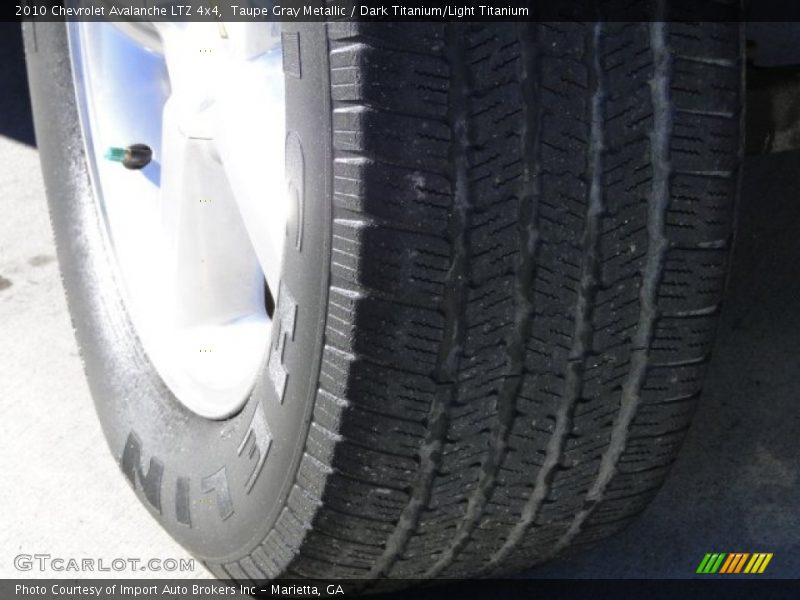 Taupe Gray Metallic / Dark Titanium/Light Titanium 2010 Chevrolet Avalanche LTZ 4x4