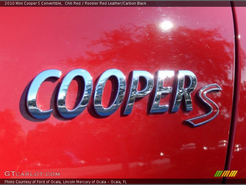 Chili Red / Rooster Red Leather/Carbon Black 2010 Mini Cooper S Convertible