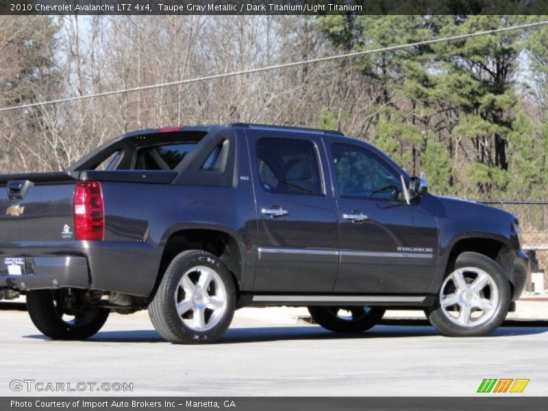 Taupe Gray Metallic / Dark Titanium/Light Titanium 2010 Chevrolet Avalanche LTZ 4x4