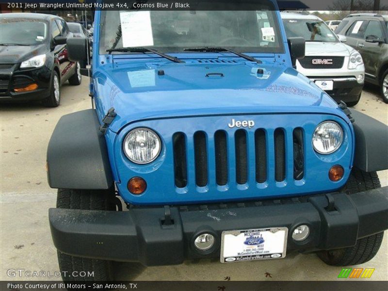 Cosmos Blue / Black 2011 Jeep Wrangler Unlimited Mojave 4x4