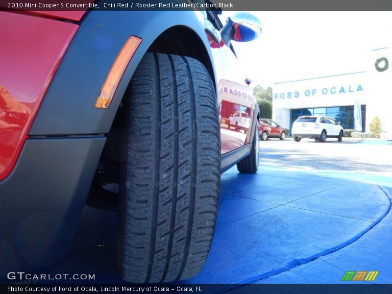 Chili Red / Rooster Red Leather/Carbon Black 2010 Mini Cooper S Convertible