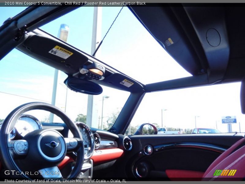 Sunroof of 2010 Cooper S Convertible