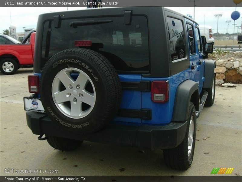 Cosmos Blue / Black 2011 Jeep Wrangler Unlimited Mojave 4x4