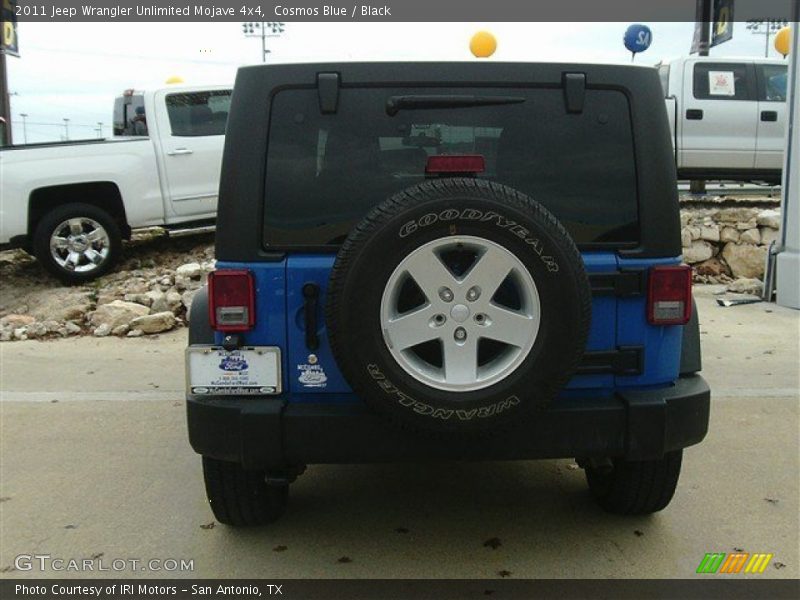 Cosmos Blue / Black 2011 Jeep Wrangler Unlimited Mojave 4x4