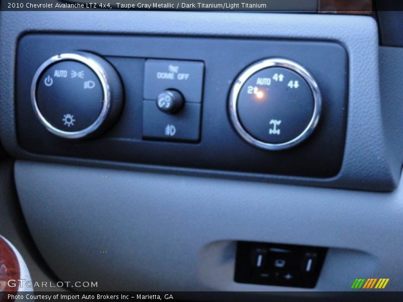 Taupe Gray Metallic / Dark Titanium/Light Titanium 2010 Chevrolet Avalanche LTZ 4x4