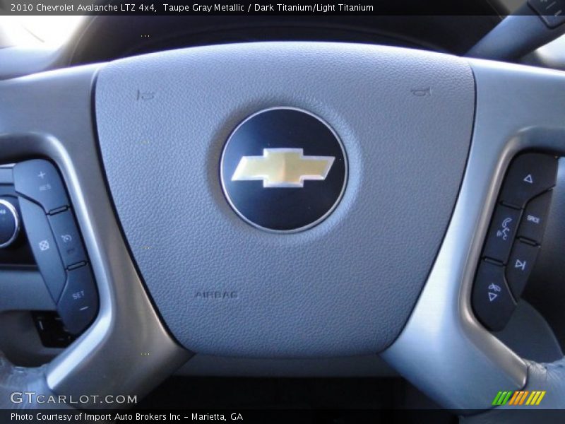 Taupe Gray Metallic / Dark Titanium/Light Titanium 2010 Chevrolet Avalanche LTZ 4x4