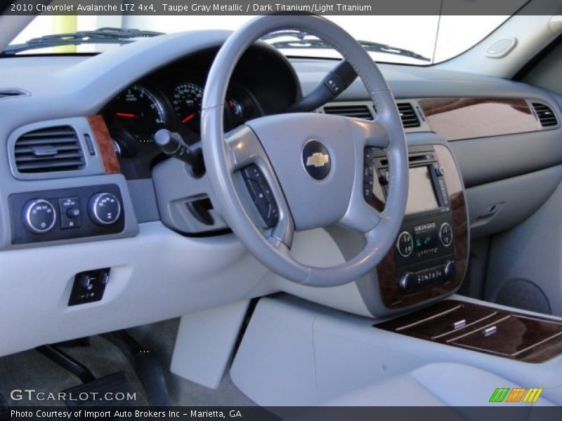 Taupe Gray Metallic / Dark Titanium/Light Titanium 2010 Chevrolet Avalanche LTZ 4x4