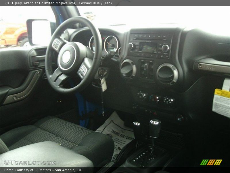 Cosmos Blue / Black 2011 Jeep Wrangler Unlimited Mojave 4x4