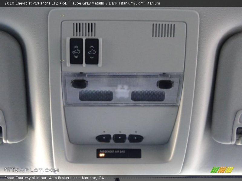Taupe Gray Metallic / Dark Titanium/Light Titanium 2010 Chevrolet Avalanche LTZ 4x4