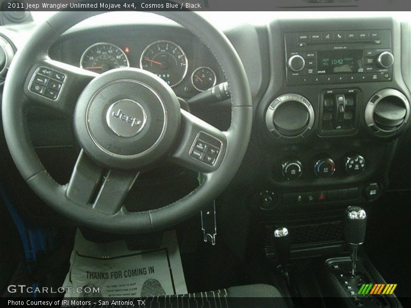 Cosmos Blue / Black 2011 Jeep Wrangler Unlimited Mojave 4x4