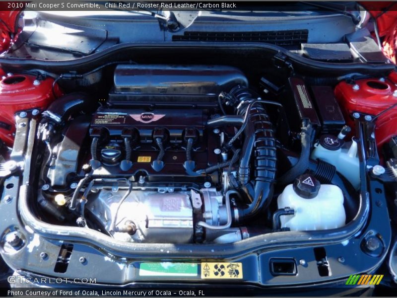  2010 Cooper S Convertible Engine - 1.6 Liter Turbocharged DOHC 16-Valve VVT 4 Cylinder