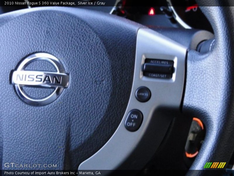 Silver Ice / Gray 2010 Nissan Rogue S 360 Value Package