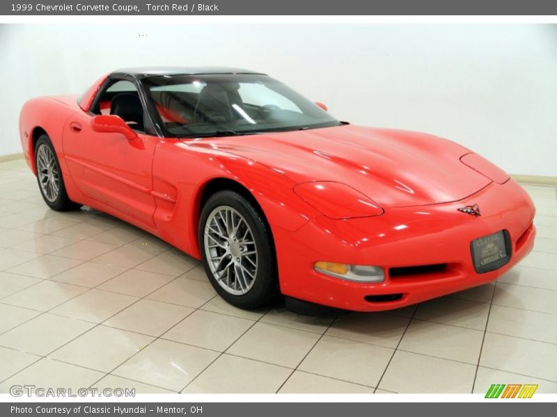Torch Red / Black 1999 Chevrolet Corvette Coupe