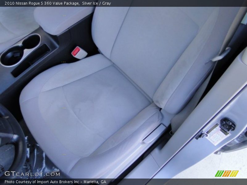 Silver Ice / Gray 2010 Nissan Rogue S 360 Value Package