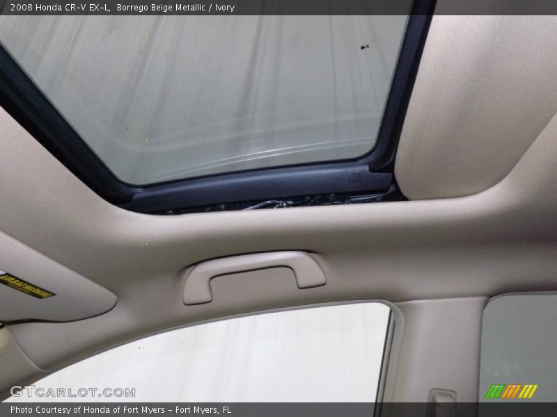 Borrego Beige Metallic / Ivory 2008 Honda CR-V EX-L