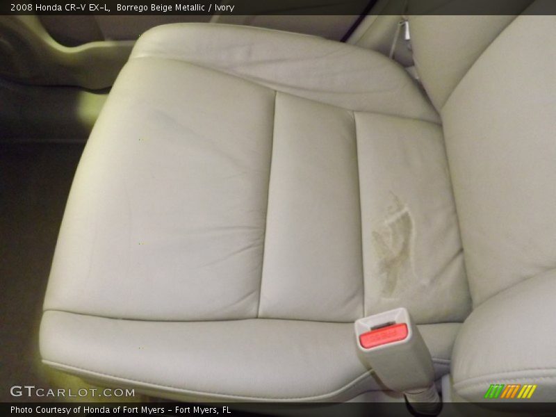 Borrego Beige Metallic / Ivory 2008 Honda CR-V EX-L