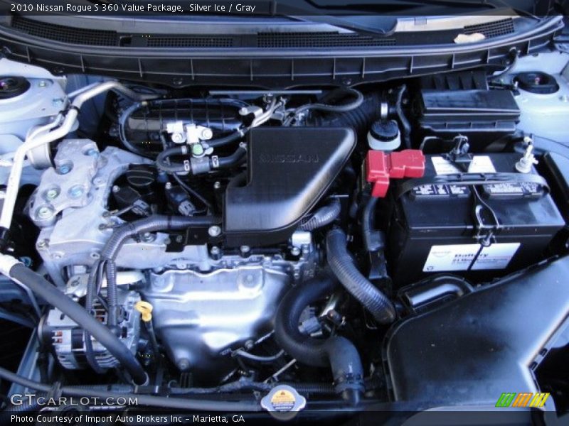 Silver Ice / Gray 2010 Nissan Rogue S 360 Value Package