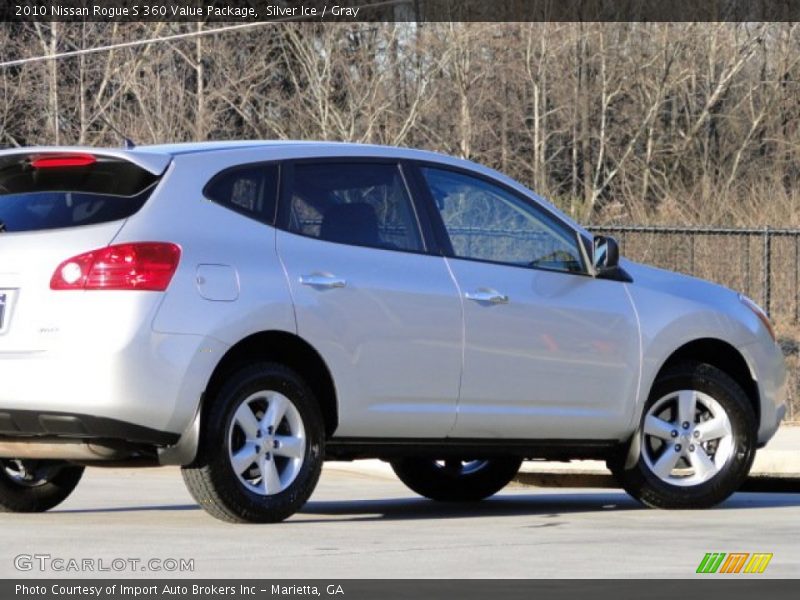 Silver Ice / Gray 2010 Nissan Rogue S 360 Value Package