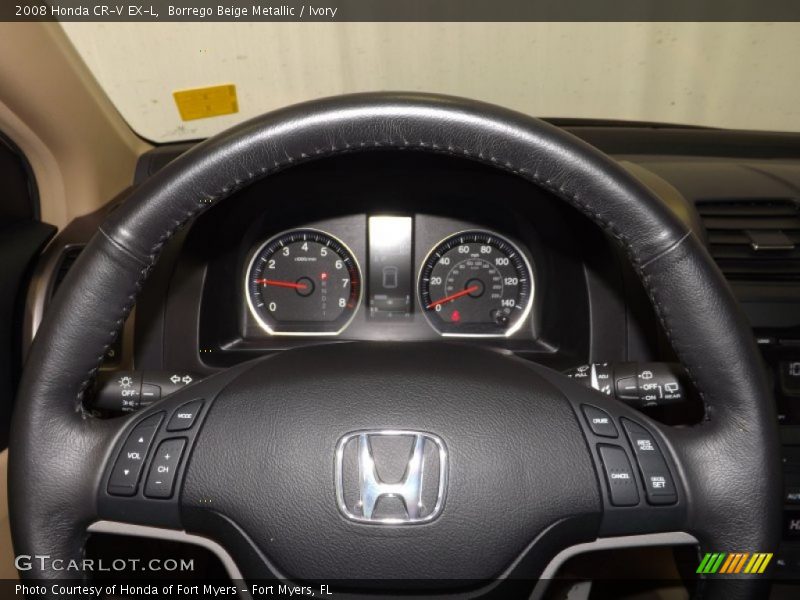 Borrego Beige Metallic / Ivory 2008 Honda CR-V EX-L