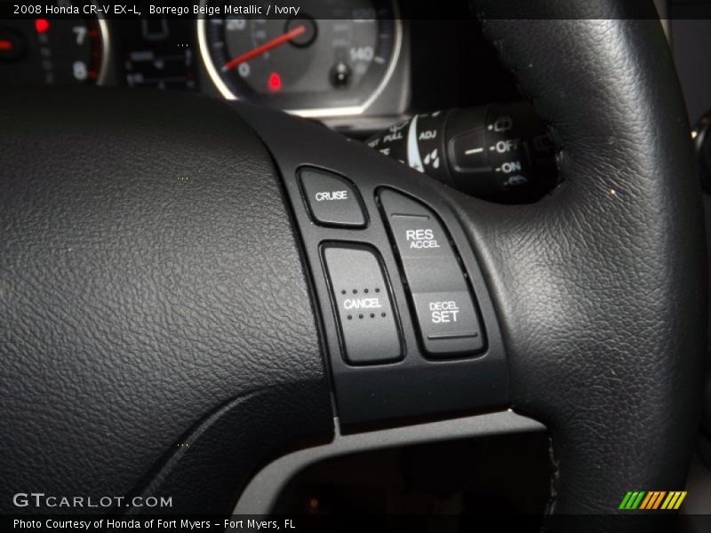 Borrego Beige Metallic / Ivory 2008 Honda CR-V EX-L