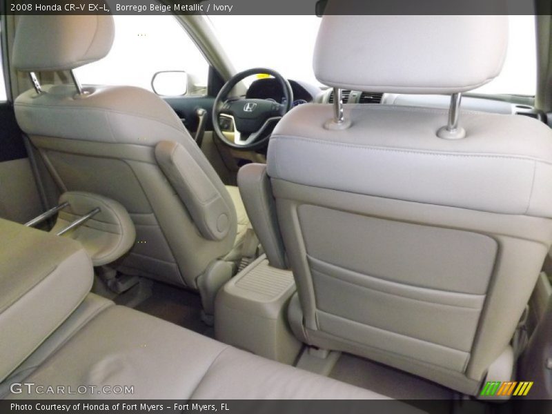 Borrego Beige Metallic / Ivory 2008 Honda CR-V EX-L