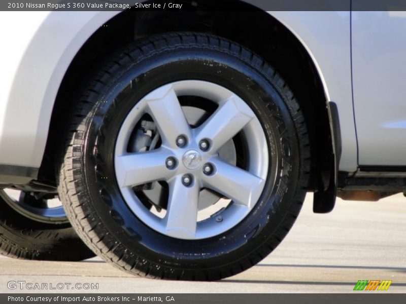 Silver Ice / Gray 2010 Nissan Rogue S 360 Value Package